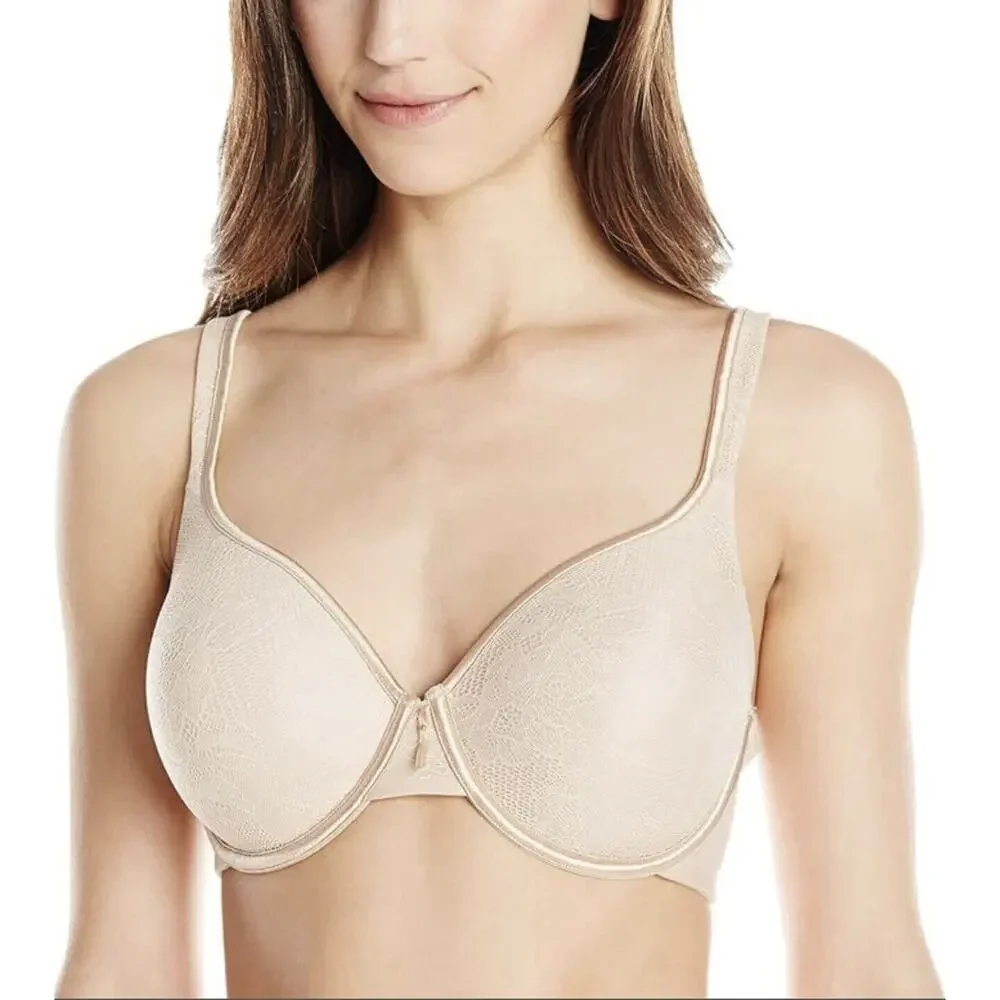 Vanity Fair 36C‎ Bra Body Caress Full Coverage 72336 Underwire Beige Tan Women’s